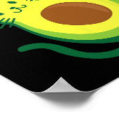 アボガトおもしろいアボカド – Cinco De Mayo ポスター (角)