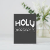 アボガドロ炭素化学動物パン ポストカード (スタンド正面)