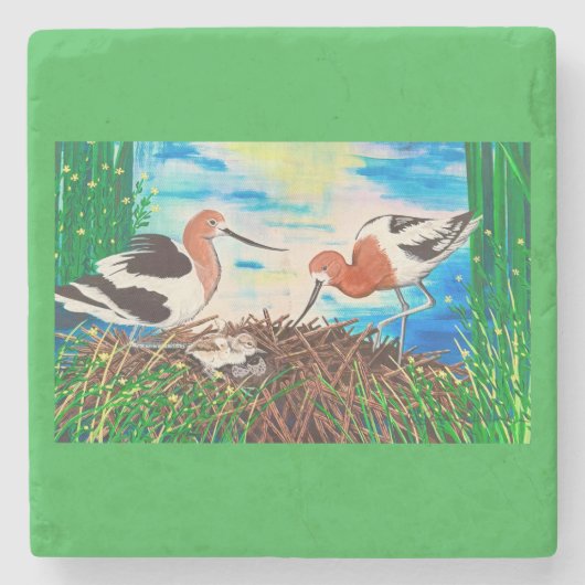 アボケ ストーンコースター (正面)