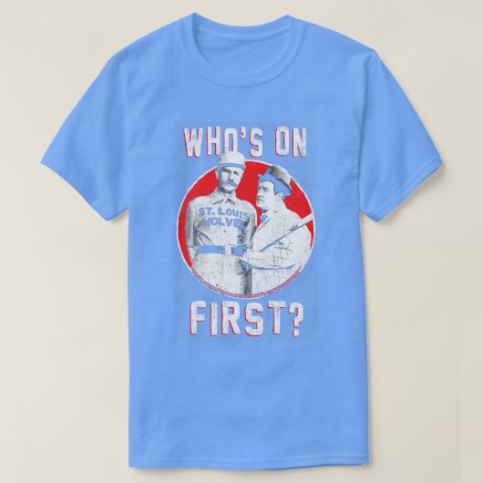 アボットとコステロ第一青年 Tシャツ (デザイン正面)