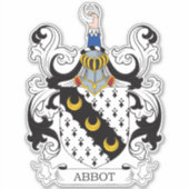 アボット家紋 シール (正面)