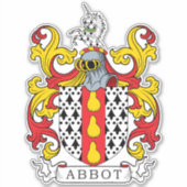 アボット家紋 シール (正面)