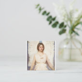 アボット・ハンダーソン・セイヤーエンジェル1921 スクエア名刺 (スタンド正面)