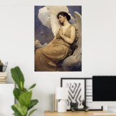 アボット・ハンダーソン・セイヤー翼のある姿 ポスター (ホームオフィス)