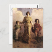 アボット・ハンダーソン・セイヤー・ザ・ヴァージン ポストカード (正面/裏面)