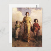 アボット・ハンダーソンThayer Aヴァージンはがき ポストカード (正面/裏面)