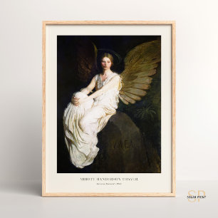 アボット・ハンダーソンThayer Angel Wings Stevenson ポスター