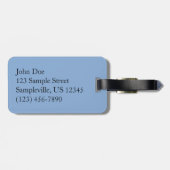 アボット・ラグーンIアットポイントレイエス国立海岸 ラゲッジタグ (裏面横)