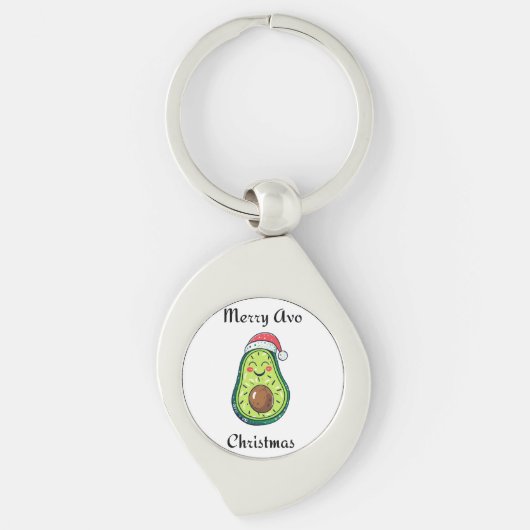 アボメリークリスマス キーホルダー (正面)