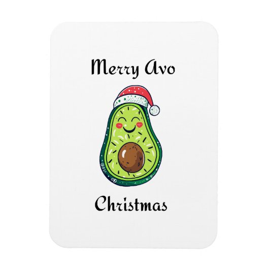 アボメリークリスマス マグネット (縦)