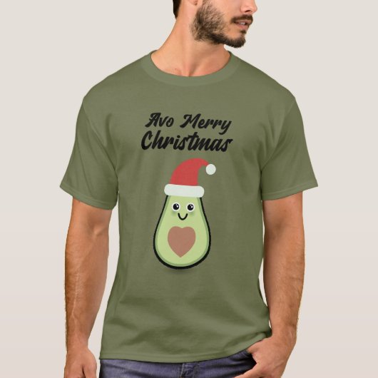 アボメリークリスマス Tシャツ (正面)