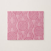 アボリジナルのグミの花 ジグソーパズル (横)