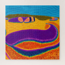 アボリジナル抽象芸術アートVol.02 ジグソーパズル