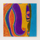 アボリジナル抽象芸術アートVol.02 ジグソーパズル (横)