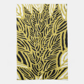 アボリジナル柄14キッチンタオル キッチンタオル (縦)