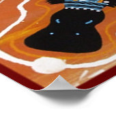 アボリジナル・アートコラージュ ポスター (角)