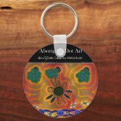 アボリジナル・アートワーク キーホルダー (正面)