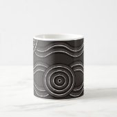 アボリジニのアートストーム コーヒーマグカップ (中央)