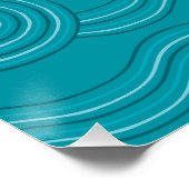 アボリジニのアートリーフ ポスター (コーナー)