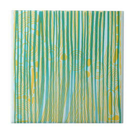 アボリジニの形状1つのセラミックタイル タイル (正面)