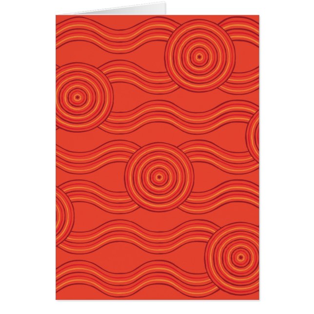 アボリジニの芸術火災 (正面)