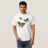 アボリジニアゲハチョウメンズライトシャツ Tシャツ (正面フル)