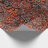 アボリジニインスパイアアラッピング紙 ラッピングペーパー (角)