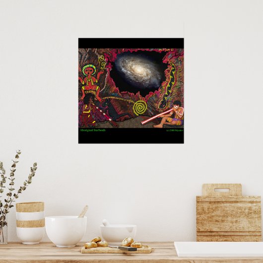 アボリジニ星種 ポスター (キッチン)