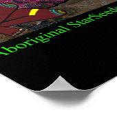 アボリジニ星種 ポスター (角)