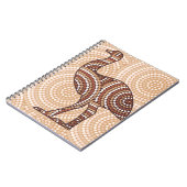 アボリジニ絵画ア通貨 ノートブック (左側)