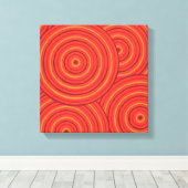 アボリジニ絵画ウム キャンバスプリント (インサイチュ (ウッドフロア))