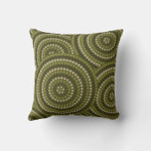 アボリジニ絵画ウム クッション (裏面)