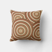 アボリジニ絵画ウム クッション (裏面)