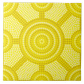 アボリジニ絵画ウム タイル (正面)