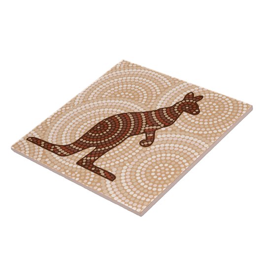 アボリジニ絵画ウム タイル (側面)