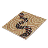 アボリジニ絵画ウム タイル (側面)