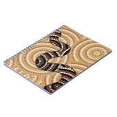 アボリジニ絵画ウム ノートブック (左側)