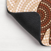 アボリジニ絵画ウム マウスパッド (コーナー)