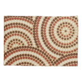 アボリジニ絵画ウム 枕カバー (裏面-左)