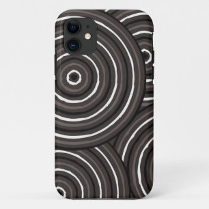 アボリジニ絵画ウム iPhone 11 ケース