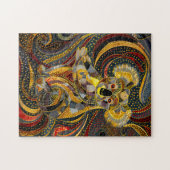 アボリジネドットアートスタイル ジグソーパズル (横)