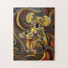 アボリジネドットアートスタイル ジグソーパズル