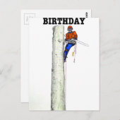 アボリスト·ツリー外科医誕生日プレゼント。 ポストカード (正面/裏面)