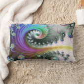 アボリックレインボー ランバークッション (ブランケット)