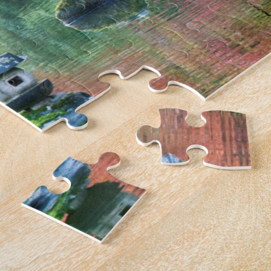 アボリータムガーデン日本のシアトル ジグソーパズル (側面)