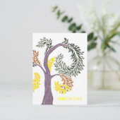 アボリー・デイの木 by abbey foster ポストカード (スタンド正面)