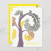 アボリー・デイの木 by abbey foster ポストカード (正面/裏面)