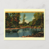 アボンデールパーク、バーミンガム、アラバマヴィンテージ ポストカード (正面)