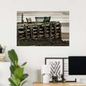 アボンデールワーフプリント ポスター (ホームオフィス)