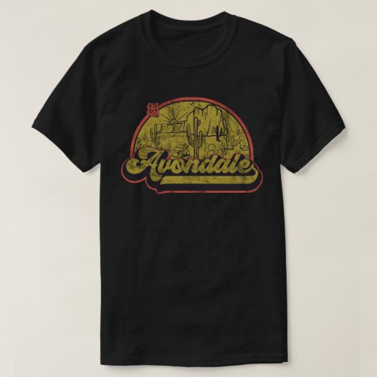 アボンデール（アリゾナ州) Tシャツ (デザイン正面)